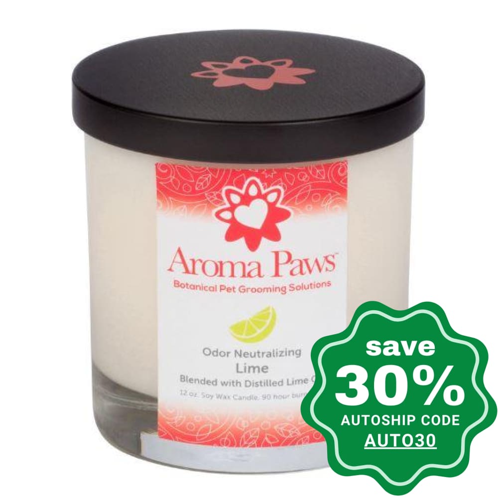 Aroma Paws - Odor Neutralizing Candle - Lime - 12OZ - PetProject.HK