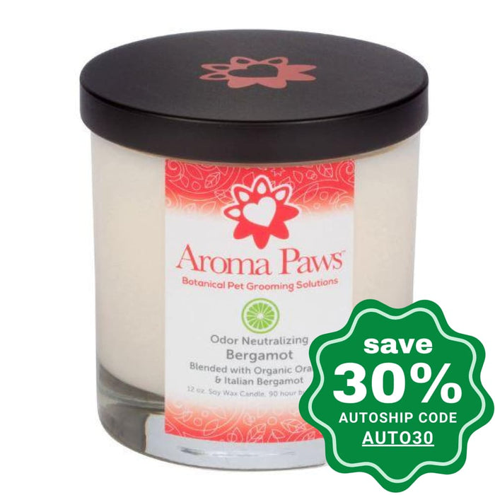 Aroma Paws - Odor Neutralizing Candle - Orange Bergamot - 12OZ - PetProject.HK