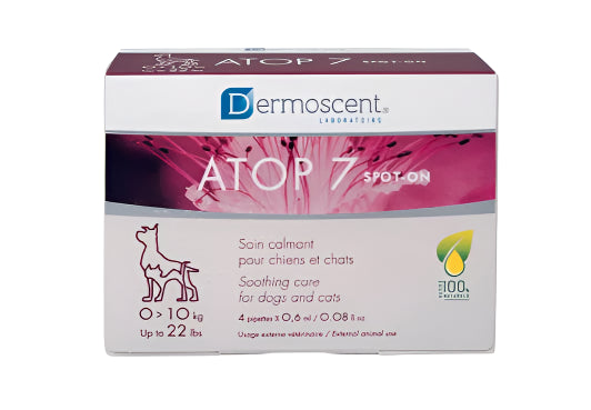 Dermoscent® ATOP 7® 滴劑（適用於體重小於 10 公斤的貓狗）