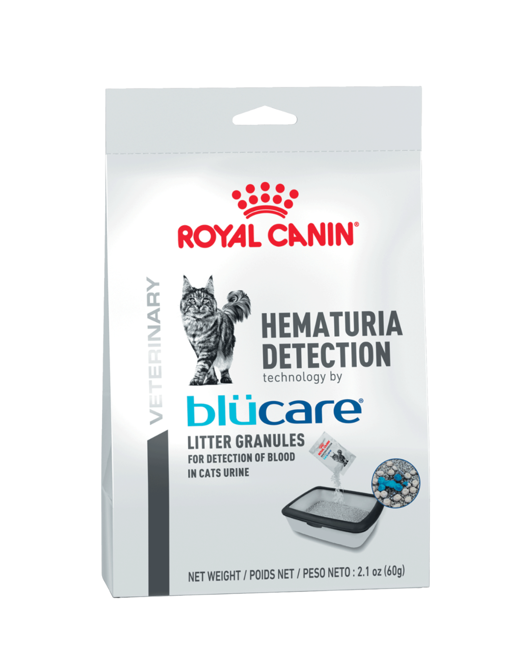 Royal Canin - Blucare Hematuria Detection Cat Litter Granules - 2 Granules x 20G - PetProject.HK