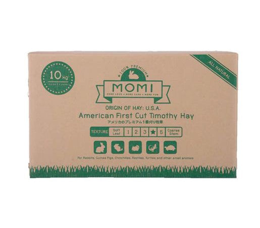 Momi - 兔子用提摩西乾草 - 初剪 - 10公斤