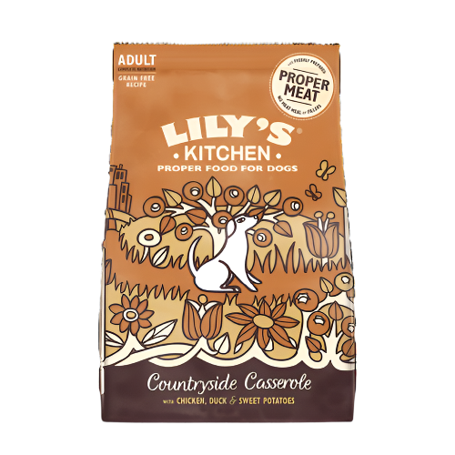 Lilys Kitchen - Dry Dog Food Chicken & Duck 2Kg (Min. 8 Packs) Dogs