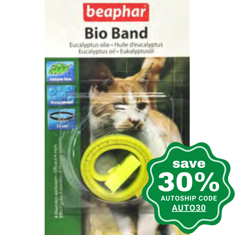 Beaphar - Bio Band (Herbal) Repellent Collar For Cats - PetProject.HK