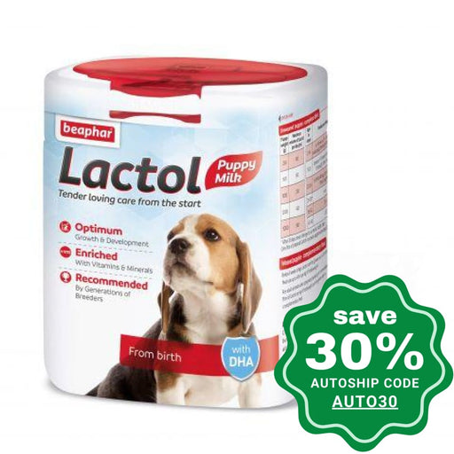 Beaphar - Lactol Infant Milk Formula For Puppies 500G (Min. 3 Boxes) Dogs