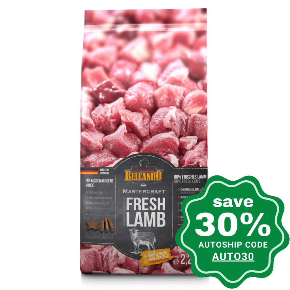 Belcando - Mastercraft Fresh Meat Dog Food Lamb 2.2Kg Dogs