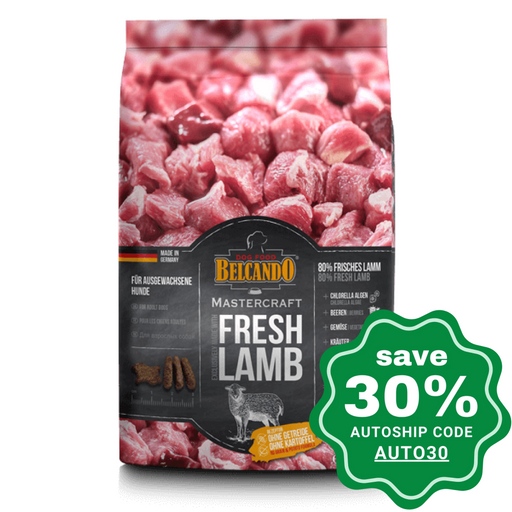 Belcando - Mastercraft Fresh Meat Dog Food Lamb 500G Dogs