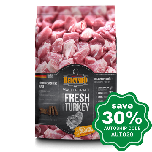 Belcando - Mastercraft Fresh Meat Dog Food Turkey 500G Dogs