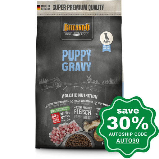 Belcando - Natural Puppy Dry Dog Food Chicken & Duck Recipe 4Kg Dogs