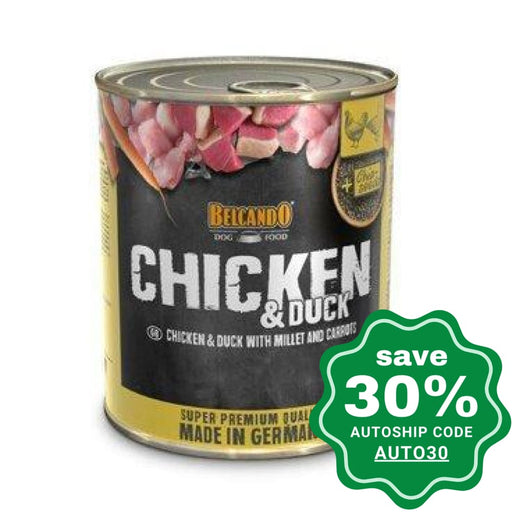 Belcando - Premium Wet Dog Food Chicken & Duck Recipe 400G (Min. 6 Cans) Dogs