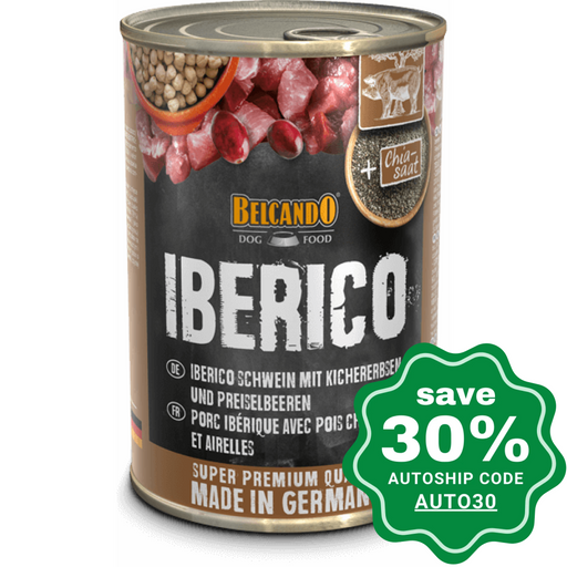 Belcando - Premium Wet Dog Food Iberian Black Pig Recipe 400G (Min. 6 Cans) Dogs