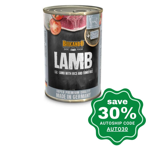 Belcando - Premium Wet Dog Food Lamb Recipe 400G (Min. 6 Cans) Dogs