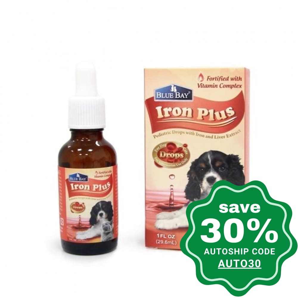 Blue Bay - Iron Plus Drops - 30ML - PetProject.HK