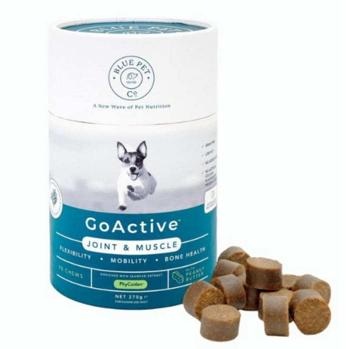 Blue Pet Co - Goactive Joint & Muscle Supplements Peanut Butter 270G Dogs