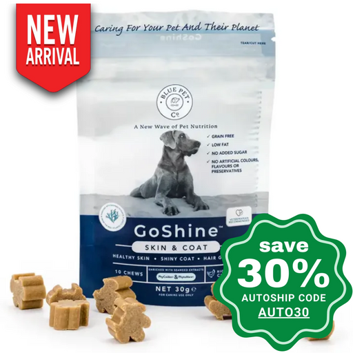 Blue Pet Co - Goshine Skin & Coat Supplements For Dogs Chicken 30G