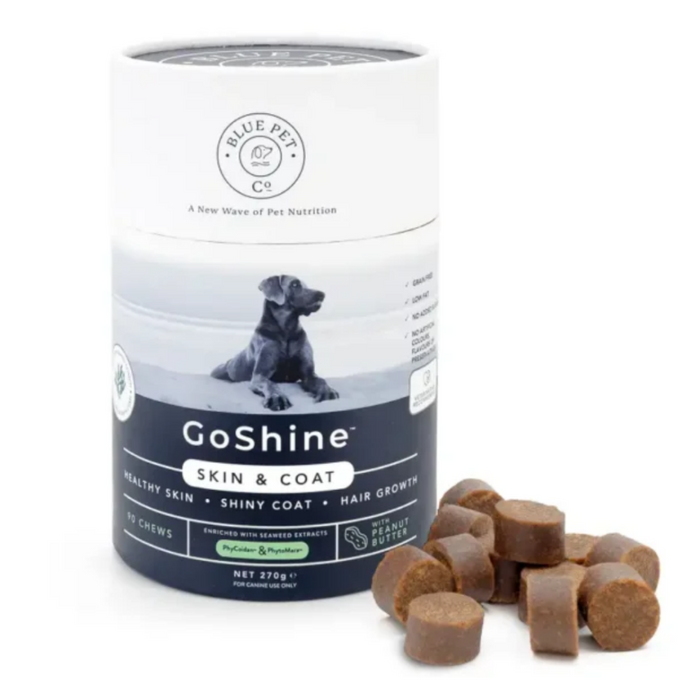 Blue Pet Co - Goshine Skin & Coat Supplements Peanut Butter 270G Dogs