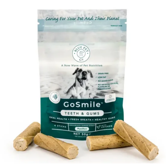 Blue Pet Co - Gosmile Teeth And Gums Supplements Chicken 50G Dogs