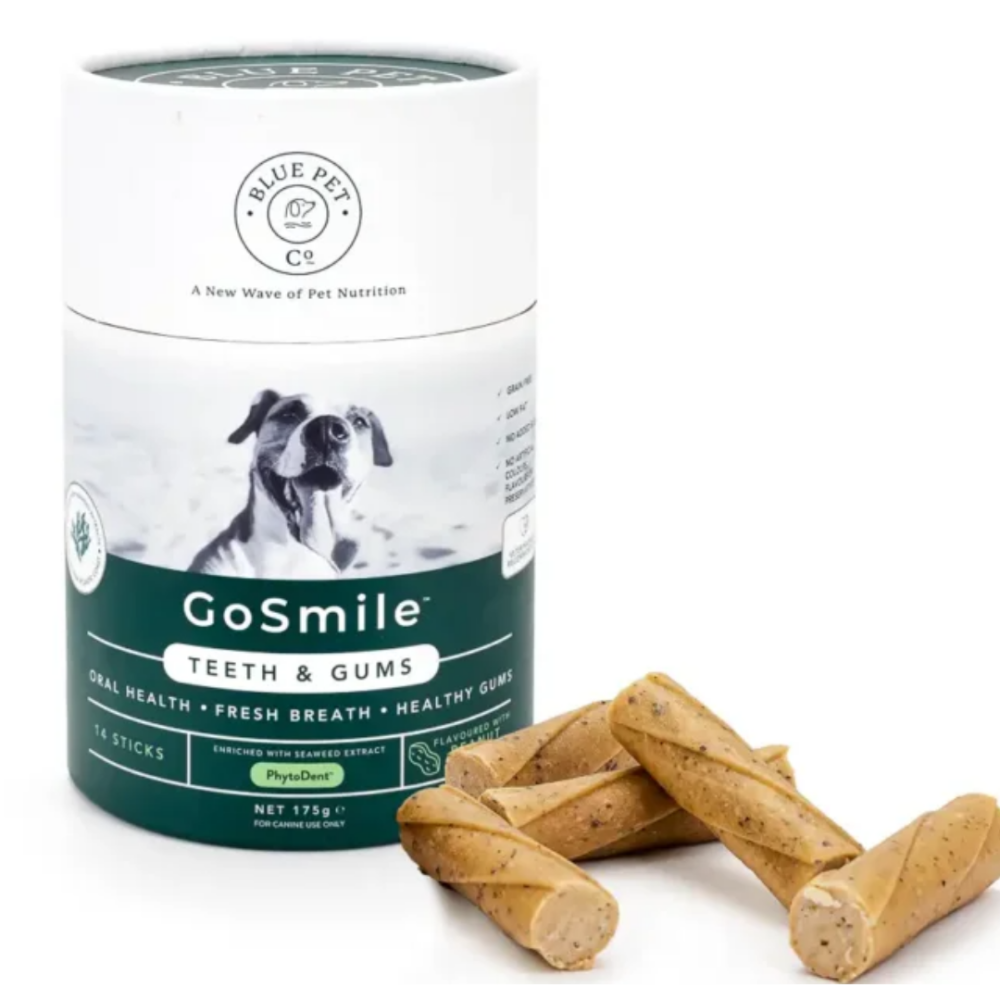 Blue Pet Co - GoSmile Teeth and Gums Supplements For Dogs - Peanut Butter - PetProject.HK