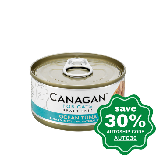 Canagan - Grain Free Canned Cat Food - Ocean Tuna for Cats - 75G (3 Cans) - PetProject.HK