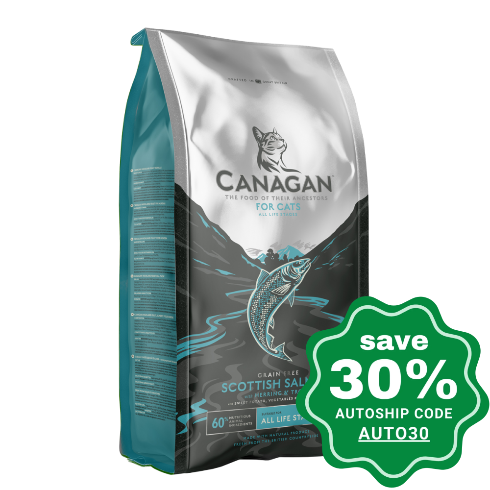 PetProject.HK Canagan Grain Free Dry Cat Food Scottish Salmon 4KG