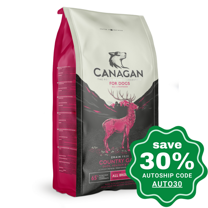 Canagan - Grain Free Dry Dog Food - Country Game - 2KG - PetProject.HK