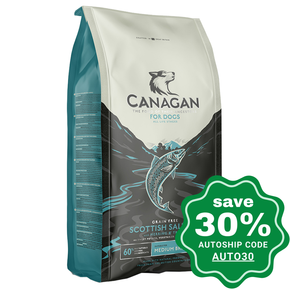 Canagan - Grain Free Dry Dog Food - Scottish Salmon - 6KG - PetProject.HK