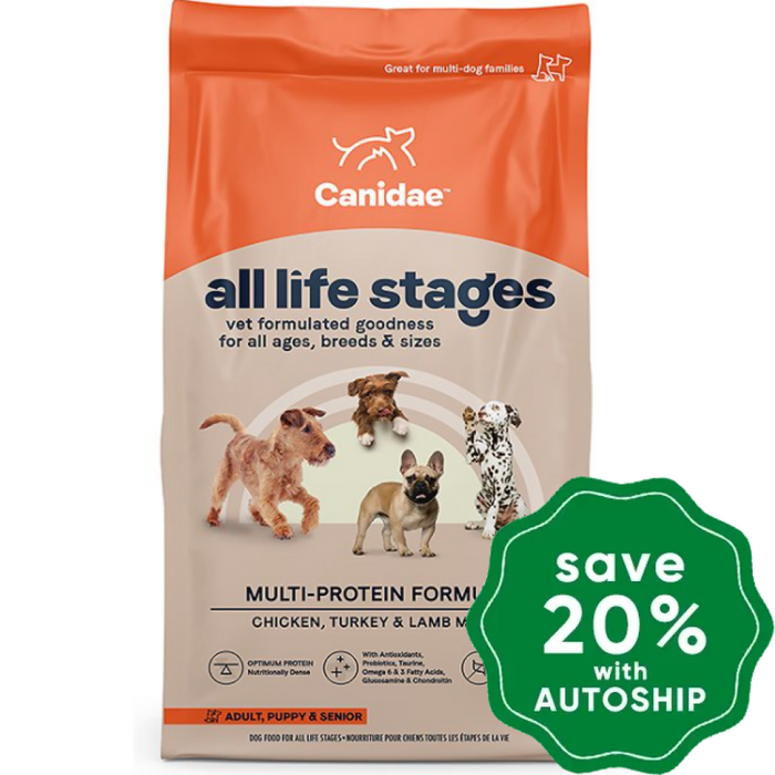 Canidae - All Life Stages Dry Dog Food Multi-Protein 15Lb Dogs