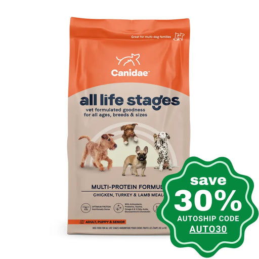 Canidae - All Life Stages Dry Dog Food Multi-Protein 30Lb Dogs
