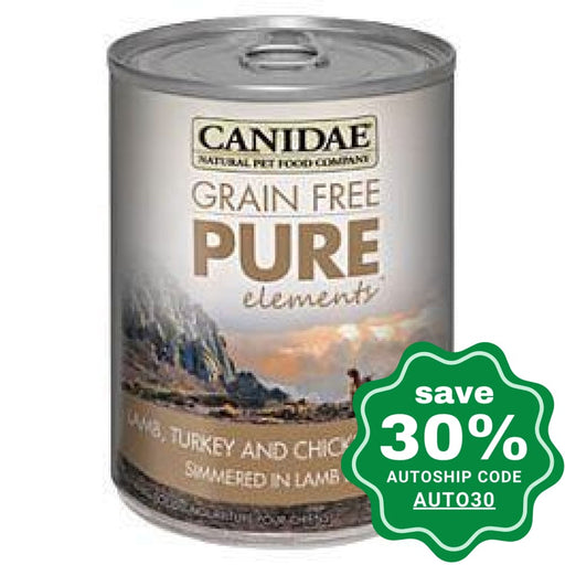 Canidae Grain Free Canned Dog Food - Pure Elements - 13oz (4 Cans) - PetProject.HK