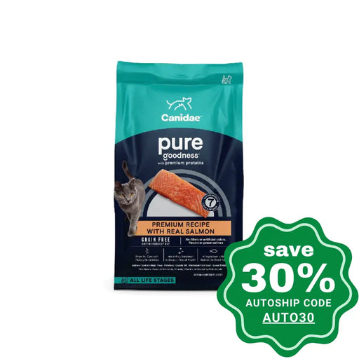 Canidae - Grain Free Dry Cat Food Pure Goodness® Salmon 10Lb Cats