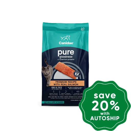 Canidae - Grain Free Dry Cat Food Pure Goodness® Salmon 10Lb Cats