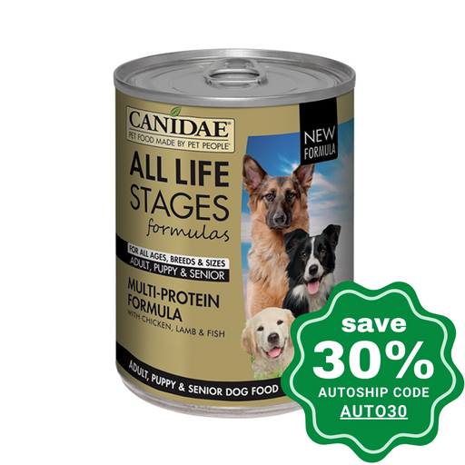 Canidae - Multi-Protein Formula With Chicken, Lamb & Fish Canned Dog Food - 13OZ (4 Cans) - PetProject.HK