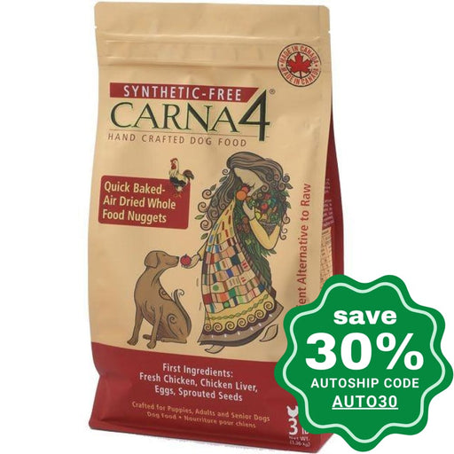 Carna4 - Dry Food For Dogs Air-Dried Chicken Recipe 22Lb