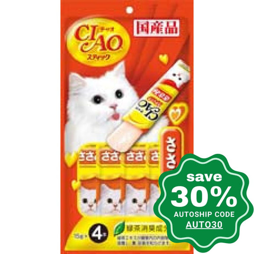 CIAO - Cat Treat - Chicken Slice - 4 X 15G (6 Packs) - PetProject.HK