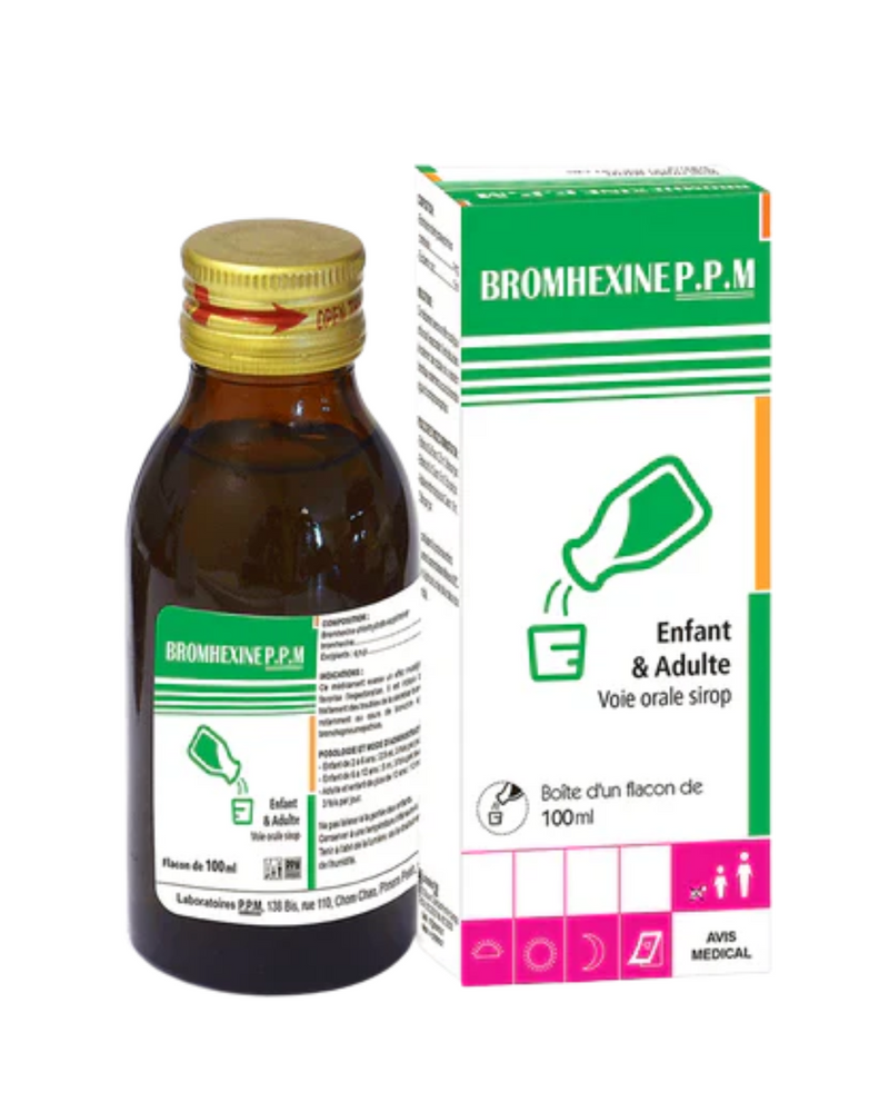 Bromhexine Syrup 4mg - 5ML