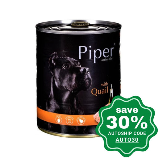 Dolina Noteci - Piper Premium Wet Dog Food Quail 400G (Min. 24 Cans) Dogs