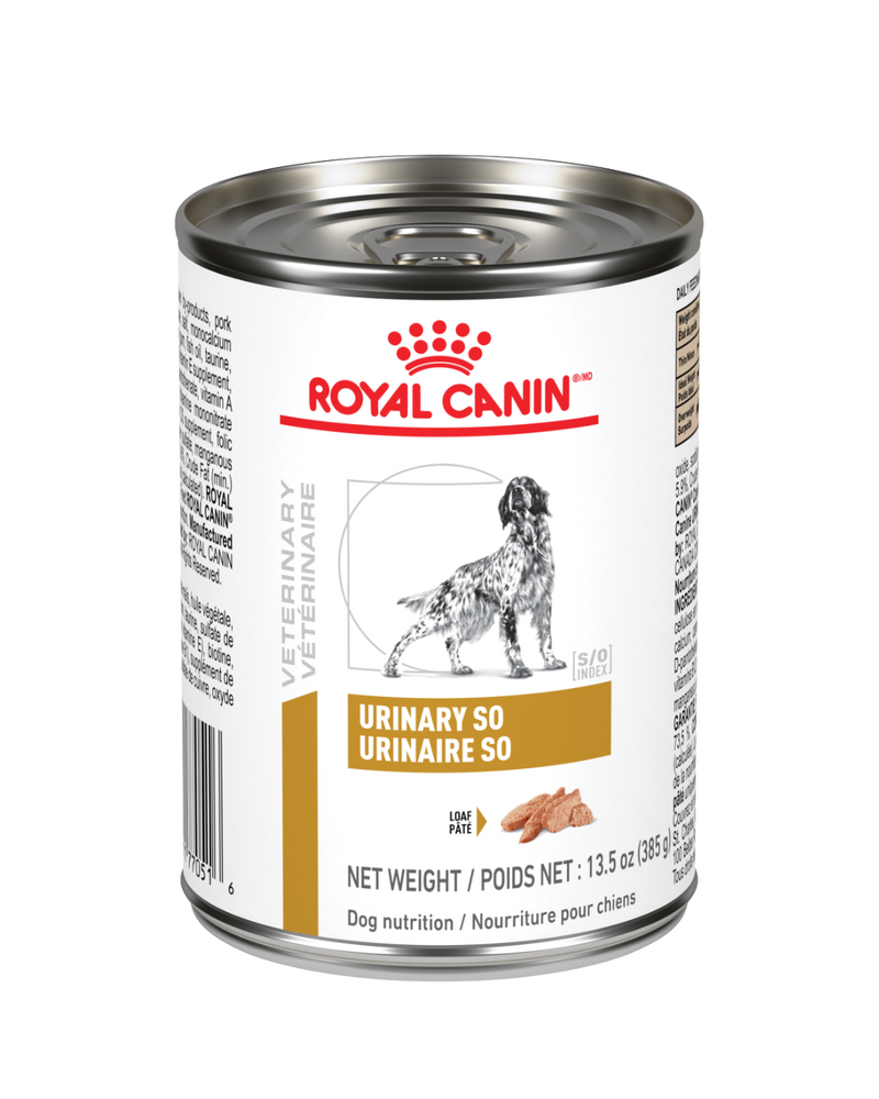 Royal Canin - Veterinary Diet Urinary Loaf S/O Cans for Dogs - 410G (min. 12 Cans)