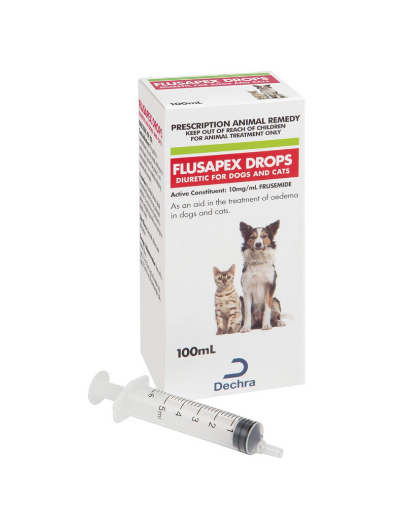 Dechra - Flusapex Drops (Frusemide) 10mg/ml - 1ML