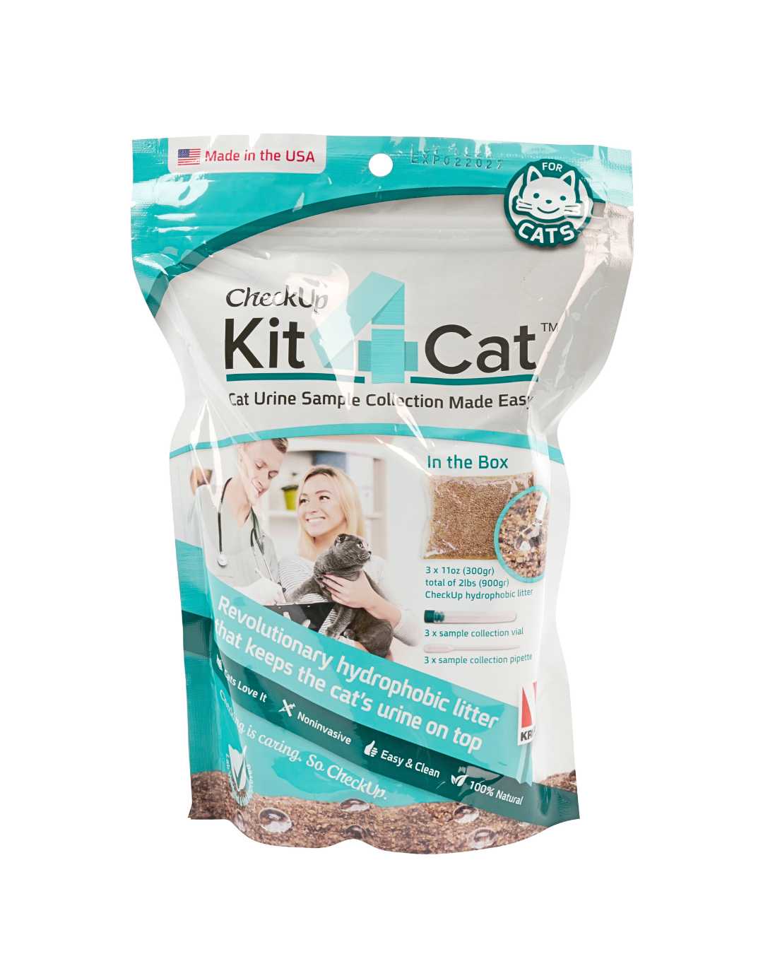 Kruuse - Kit4Cat - Cat Urine Sample Collection Sand - 1PACK - PetProject.HK