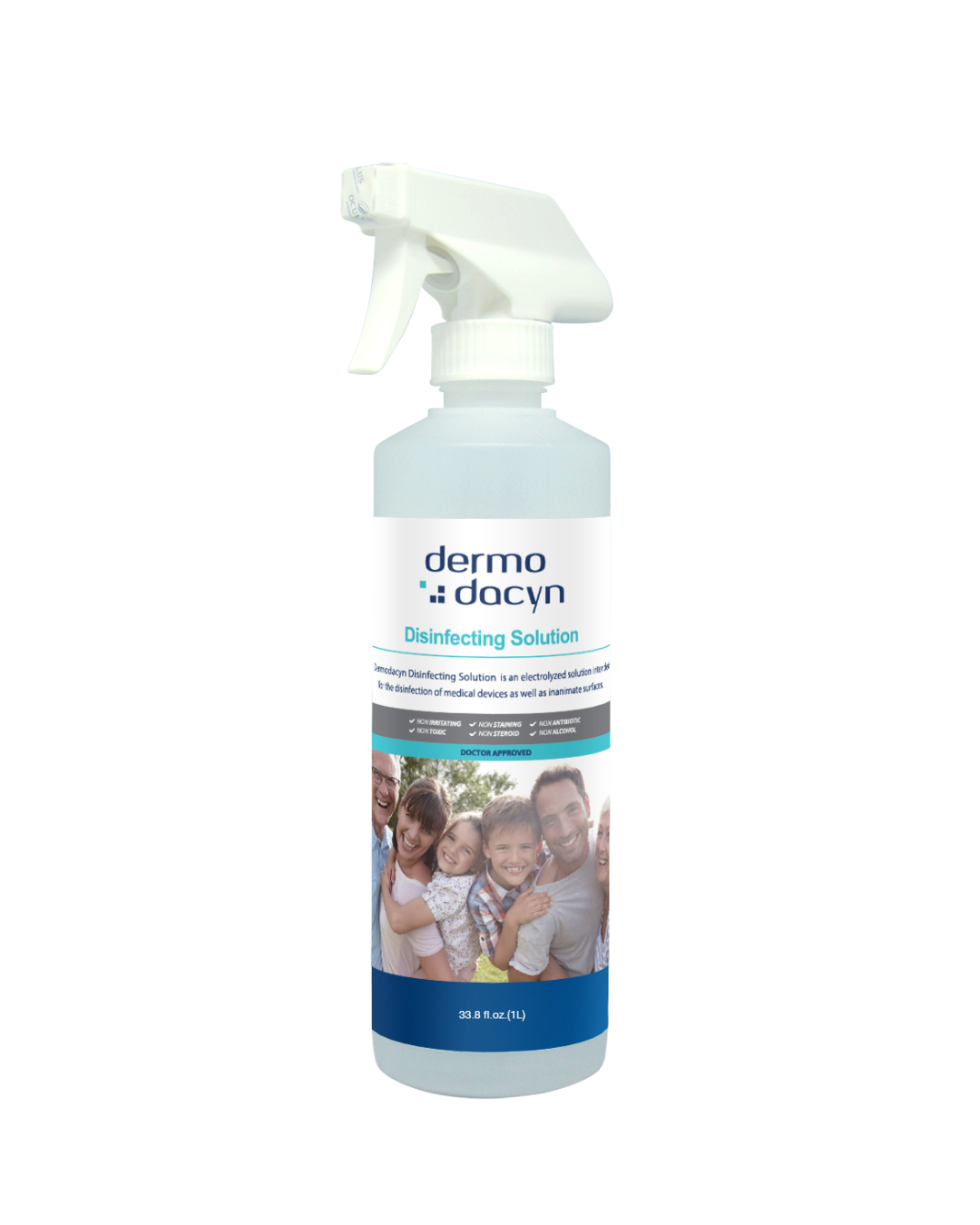 MicrocynAH -  Dermodacyn Disinfecting Solution - 1L - PetProject.HK