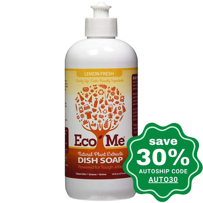 Eco-me - Dish Soap - Lemon Fresh - 16OZ - PetProject.HK