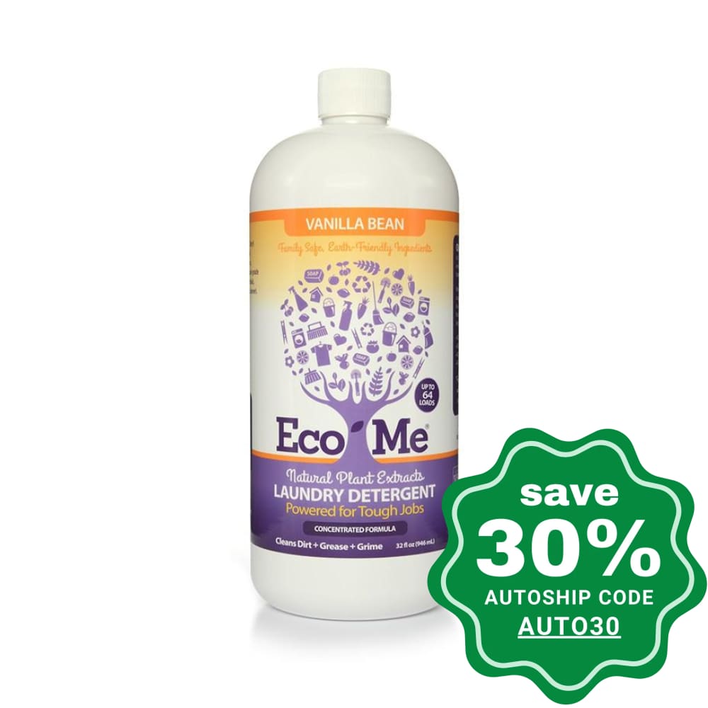 Eco-me - Laundry Detergent - Vanilla Bean - 32OZ - PetProject.HK