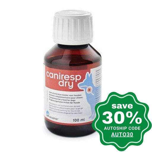 Ecuphar - Caniresp Syrup Dry Cough Formula for Dogs - 100ML - PetProject.HK