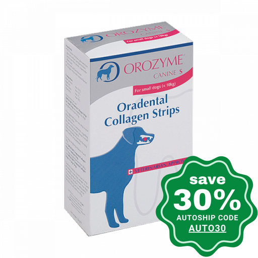 Ecuphar - OROZYME Oradental Collagen Dental Chews for Medium Dogs - 12 PCS - PetProject.HK