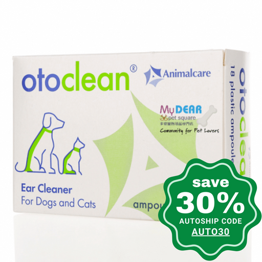 Ecuphar - Otoclean Ear Cleaner For Dogs And Cats 18 X 5Ml &