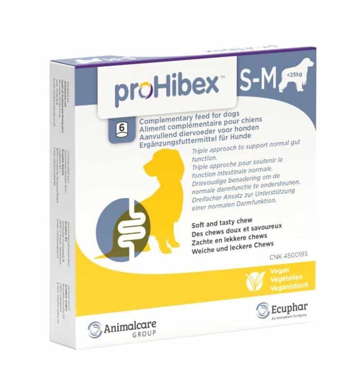Ecuphar - Prohibex 軟性咀嚼錠（適合體重<25公斤的小型犬和中型犬）- 6片