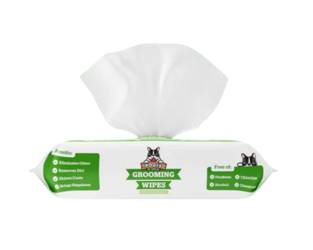 Pogi's Pet Supplies - Grooming Wipes - Green Tea - 100 Pack - 20 x 23 cm - PetProject.HK