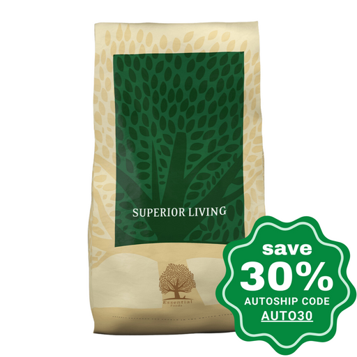 Essential Foods - Dry Dog Food Superior Living (Large Kibble) 10Kg Dogs