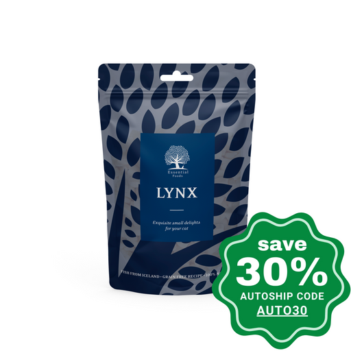 Essential Foods - Natural Snacks For Cats The Lynx 80G