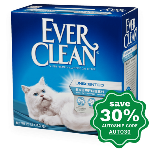 Ever Clean - Ever Fresh Unscented (Activated Charcoal) - 25LB - PetProject.HK