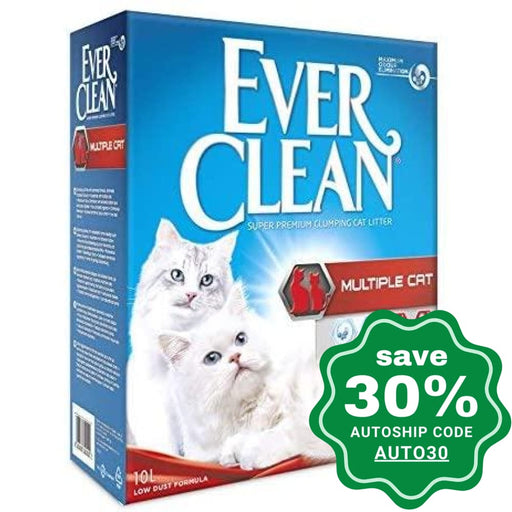 Ever Clean - Multiple Cat Litter 10L (Europe Version) Cats